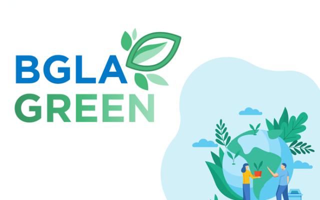 Logo de BGLA green